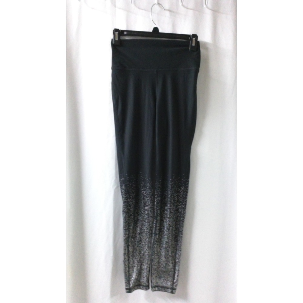 Mono B Women's Small‎ Black Sparkle Leggings